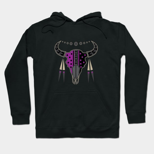 Buffalo Nation "Purple" Hoodie by melvinwareagle